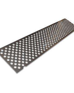 Sheet metal partition lower tier NAT-Step Caravan holes